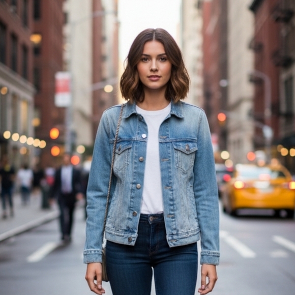 IRO Blue Jean Jacket - Picture 2 of 8